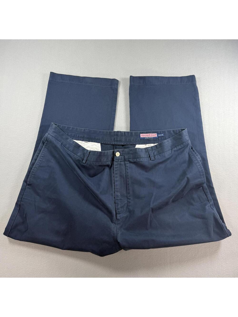 Vineyard Vines Men's 42" x 30" Navy Club Pants